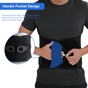 Nuevo Cinturón de Soporte Lumbar Ajustable <span class=keywords><strong>para</strong></span> Hombre y Mujer, Soporte Ortopédico <span class=keywords><strong>para</strong></span> la Espalda Baja con Sistema de Poleas <span class=keywords><strong>para</strong></span> Alivio del Dolor de Espalda - Product Image 4