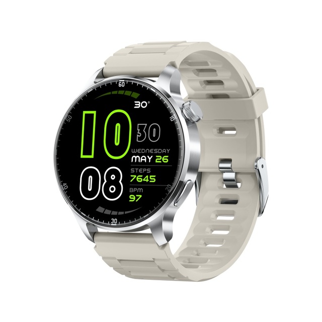 30ATM Waterproof Luxury GPS Smart Watch for Men Women1.505" AMOLED Smartwatch 400mAh Fitness Tracker with Compass/SPO2