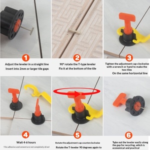 Livellatore Rotante per Piastrelle con Ago Sostituibile per Pavimenti e Pareti Clip di Posizionamento Regolabili Strumento <span class=keywords><strong>in</strong></span> Plastica Weicheng Cina - Product Image 3