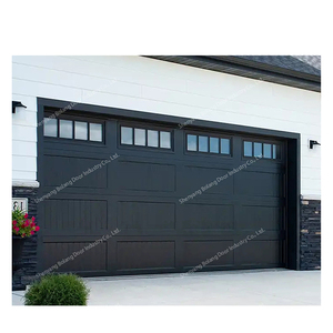 Style chinois moderne automatique <span class=keywords><strong>grande</strong></span> <span class=keywords><strong>porte</strong></span> <span class=keywords><strong>de</strong></span> <span class=keywords><strong>garage</strong></span> <span class=keywords><strong>sectionnelle</strong></span> motorisée pliante en acier à levage automatique pour les projets d'appartements - Product Image 6