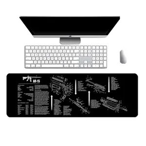 Big Extended Mouse Pad Schwarz XXL Gamer Benutzer definiertes Logo Tastatur pad Große Gaming-Maus matte RGB-Reinigungs matte Gaming-Mauspad