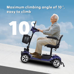 KRYL skuter listrik untuk lansia, skuter listrik ORANG TUA 4 roda terlaris, skuter mobilitas lipat cacat untuk lansia - Product Image 5