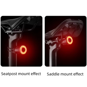 Luz Trasera Inteligente para Bicicleta, con Sensor, para MTB y Carretera, Resistente al Agua IPX6, Carga Tipo-C, Accesorio de Ciclismo - Product Image 4