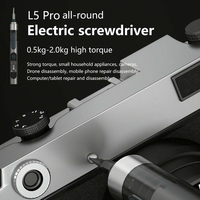 Tournevis électrique intelligent MaAnt L5 Pro avec double réglage du couple, adapté aux appareils ménagers et aux outils de réparation de téléphones portables