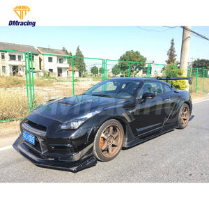 Vari Vrs Kamikaze R Super <span class=keywords><strong>Sonic</strong></span> Ver.2 Style demi-garde-boue avant en fibre de carbone pour Nissan Gtr R35 2008-2016 Kit carrosserie - Product Image 3