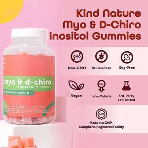 Suppléments de fertilité de marque privée OEM Hormone Balance Myo-inositol Gommes de fertilité vitaminiques prénatals pour les femmes - Product Image 4
