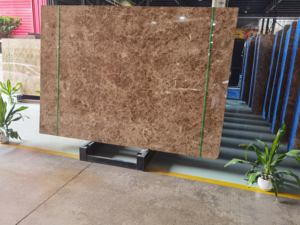 Azulejos de suelo de pavo de mármol claro Emperador natural gris Staris beige claro marrón - Product Image 3