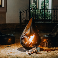 Vendre à bas prix Outdoor High Fire Pit Party Hollow Brazier