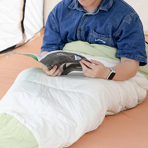 Sac de couchage <span class=keywords><strong>0</strong></span> <span class=keywords><strong>degré</strong></span>, chaud, rembourré de <span class=keywords><strong>duvet</strong></span> de canard, doux pour la peau, en polyester léger, 3-4 saisons, pour la randonnée, le camping, les voyages en plein air - Product Image 3