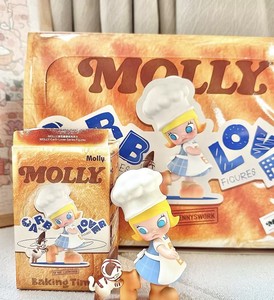 POP MART Molly People <span class=keywords><strong>who</strong></span> love Bread Series - Bambola di Peluche 100% Autentica - Mystery Box Blind Box - Figurina Fashion a Sorpresa - Product Image 2