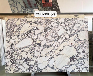 Panneau mural de luxe <span class=keywords><strong>en</strong></span> marbre italien Calacatta Viola avec veines violettes, <span class=keywords><strong>dalle</strong></span> de marbre pour revêtement mural d'hôtel et comptoir - Product Image 2