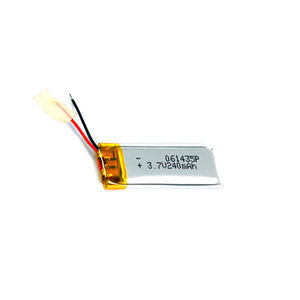 BIS Aprobado <span class=keywords><strong>Recargable</strong></span> 3,7 V Batería de litio Ligero 601435 3,7 V 240mAh Batería de iones de litio para aparatos electrónicos - Product Image 3