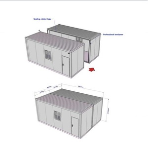 UPS 2020 nuevo diseño de casas de lujo con acabado lite estructura <span class=keywords><strong>casa</strong></span> pre hecho edificio - Product Image 6