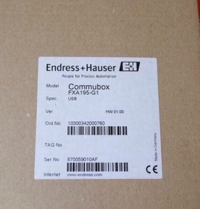 Brand Nwe and Endress+Hauser FXA195-G1 HART/USB Intelligent Level Interface - Product Image 3