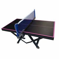 Petite table de ping-pong pour enfants et adultes, nouveau style, table de tennis de table miniature portable avec pieds pliables, pour le bureau, soulagement du stress