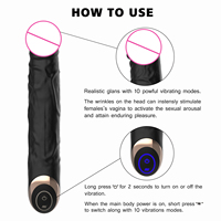 Winyi femmes vibrateur jouets sexuels pour adultes gode en cristal jouets sexuels réutilisable 10 Vibration gode sexe vibrateur jouet pour hommes femme