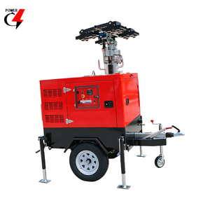 Tour d'éclairage mobile <span class=keywords><strong>diesel</strong></span> 3,5 kVA kW avec lampes LED pour travaux nocturnes - Product Image 6