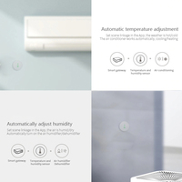 QAYI Tuya Zigbee 3.0 Capteur de température et d'humidité, application Smart Life, surveillance en temps réel, liaison DIY, fonctionne avec Google Home CR2450 F436