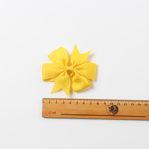 Pinces à cheveux en gros grain pour fille, ruban solide, épingles à cheveux Boutique, pince à cheveux, accessoires pour cheveux d'enfants - Product Image 5