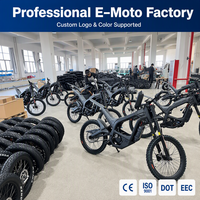 Popular Adult Off Road Electric Motorcycle 6000W Hydraulic Disc Brake System 40Ah 50Ah Battery for Outdoor Dirt Field Racing