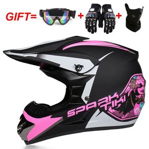 Professioneller ABS Vollgesichtshelm für Motocross, Offroad, ATV, Downhill-Rennen, Karting, Cross-Helm mit Schutzbrille, Handschuhen und Maske - Product Image 6