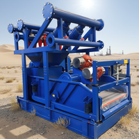 Vibrateur de séparation de sels DJS585S, tamis vibrant de contrôle des solides pour le contrôle des sels dans les champs pétrolifères, capacité 165 m³/h, pour la séparation du boue de forage et l'élimination des débris dans les puits de pétrole et de gaz