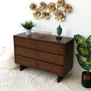 Dubrovnik Modern Solid Wood Eco-Friendly Dresser with <b>6</b> <b>Drawers</b> for Bedroom & Living Room - Product Image 3