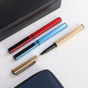 High Quality Custom Logo Promotional <b>Roller</b> Ball <b>Metal</b> Ballpoint Pen With Square Handle for School and Business Writing - Product Image 2
