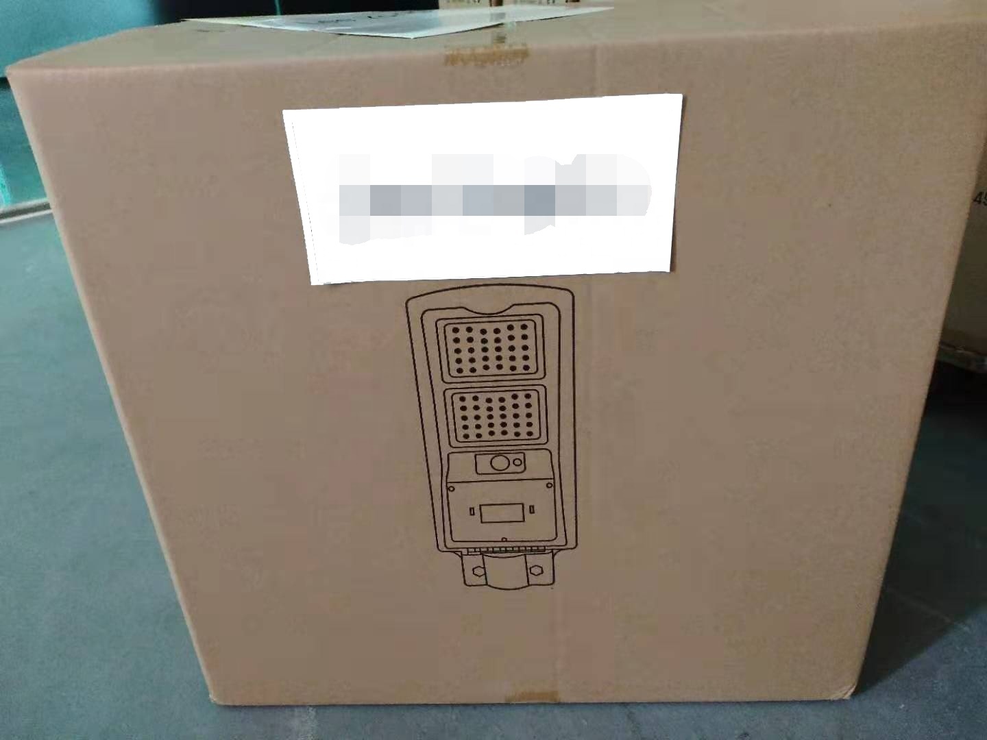 Nueva energía de productos de iluminación led integrado Luz de calle al aire libre impermeable IP65 todo en una luz de