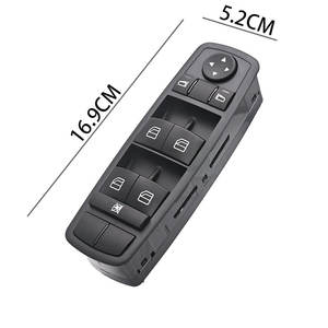 Interrupteur de lève-vitre électrique neuf A2518300090 pour Mercedes-Benz W164 et W25, interrupteur combiné en plastique - Product Image 3