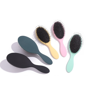 Brocha Hiar de regalo para mujer, brochas mojadas para desenredar con toalla, juego de brochas de maquillaje cosmético profesional, regalo encantador para niñ<span class=keywords><strong>a</strong></span> - Product Image 2