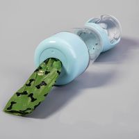 Petop Vente en gros, distributeur d'eau pour animaux de compagnie 3 en 1, bouteille portable avec bol pliable, distributeur de sacs à excréments, antidérapant pour chien, chat, voyage