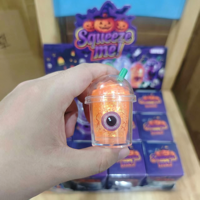 Nouveau jouet souple d'Halloween en forme de tasse de thé au lait, pailleté, en maltose, anti-stress, boîte mystère surprise, cadeau