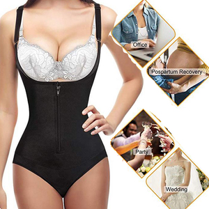 Modelador de cuerpo completo para mujer, corsé moldeador de cintura, ropa interior de vientre para Control, vestido de compresión, Tanga - Product Image 5