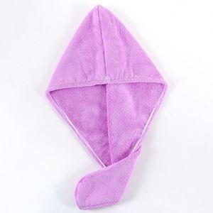 Serviette de Bain Ultra-Absorbante en Microfibre Couleur Unie à Séchage Rapide avec Bouton pour Cheveux Bouclés, Tissée, pour Adultes et Usage Domestique - Product Image 3