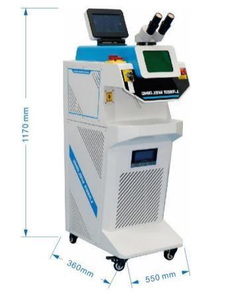 Machine de soudage laser de bureau série BMK 150W YAG, adaptée au traitement des bijoux en or et en argent et des dispositifs médicaux - Product Image 3