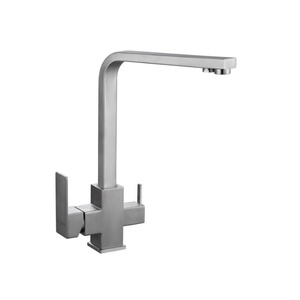 <span class=keywords><strong>Rubinetto</strong></span> Quadrato in Acciaio Inox 304 <span class=keywords><strong>a</strong></span> <span class=keywords><strong>Tre</strong></span> Vie per Acqua Calda e Fredda, Purificazione dell'Acqua Potabile Diretta per Lavello da Cucina - Product Image 2