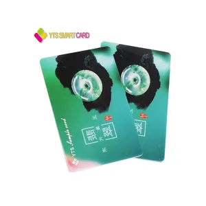 YTS prezzo di fabbrica personalizza la carta in PVC di stampa a colori con tessere di plastica VIP per Smart Card NFC