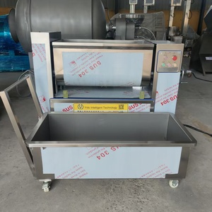 CE thương mại tự động chân không bột trộn ngang thịt trộn đôi trục ngang <span class=keywords><strong>Mixer</strong></span> - Product Image 2