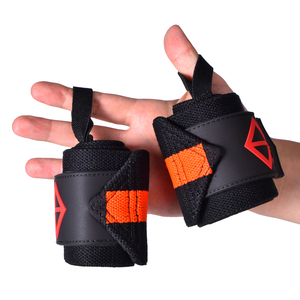 Logotipo personalizado al por mayor Anime Berserk ajustable gimnasio Deadlift muñequeras soporte de muñeca para hacer ejercicio levantamiento de pesas - Product Image 1