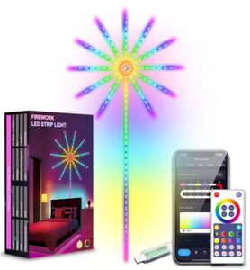 <b>LED</b> Christmas <b>Fireworks</b> <b>Light</b> RGB Aluminum 90 IP65 24 Lighting and Circuitry Design IP65 Waterproof -40 - 55 30000 Ucs2904 Rgbw - Product Image 3