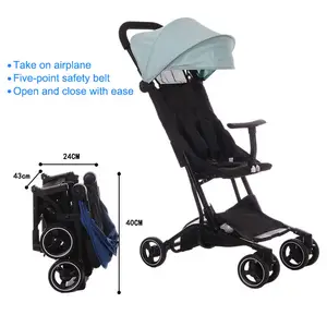 JXB-S900 סיטונאי לדחוף כיסא עגלת נייד מתקפל תינוק עגלת