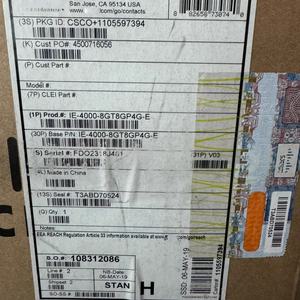 Commutateur Ethernet industriel CiscoS série 4000 IE-4000-8GT8GP4G-E 8 ports Gigabit PoE+ Garantie 1 an SNMP QoS - Product Image 3