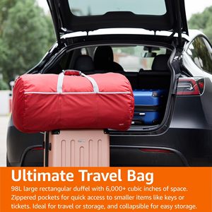 <b>Extra</b>-<b>Large</b> Nylon Duffle <b>Bag</b> with Massive Capacity Versatile Functionality Smart Organization Ergonomic Design - Product Image 6