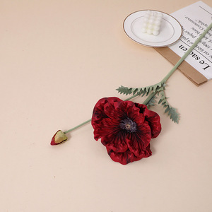High-End Icelandic Poppy Silk Flowers High Quality Artificial Flowers for Home <b>Decor</b> Living Room Table Ornament Display - Product Image 6
