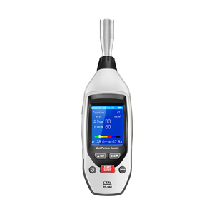 เครื่องวัดอนุภาคลอยในอากาศแบบพกพา Cem Dt-96b ระดับมืออาชีพ สำหรับ PM2.5/PM10 พร้อมเครื่องบันทึกข้อมูล หน้าจอสี TFT LCD ขนาด 2.0 นิ้ว - Product Image 1