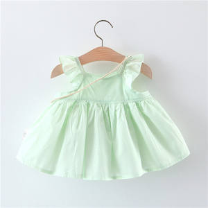 Ropa Infantil al por Mayor de Taiwán, Vestido de Verano para Bebés, Adorable Vestido de Tul para Niñas, Vestidos de Niña de las Flores Hechos en China - Product Image 2