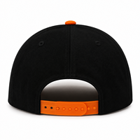Topi Bisbol Halloween Kustom Bordir Labu Hitam Oranye untuk Wanita Pria Topi Trucker Snapback Hadiah Liburan