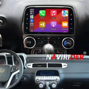 Radio para Auto Android Navirider con CarPlay para Chevrolet Camaro 2010-2015, Pantalla Táctil, Reproductor Multimedia de Video, GPS, Navegador, WIFI, Estéreo - Product Image 1