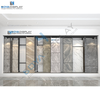 Présentoir coulissant pour carreaux de céramique, modèle Boya, populaire, en promotion, prix usine, pour showroom et magasin